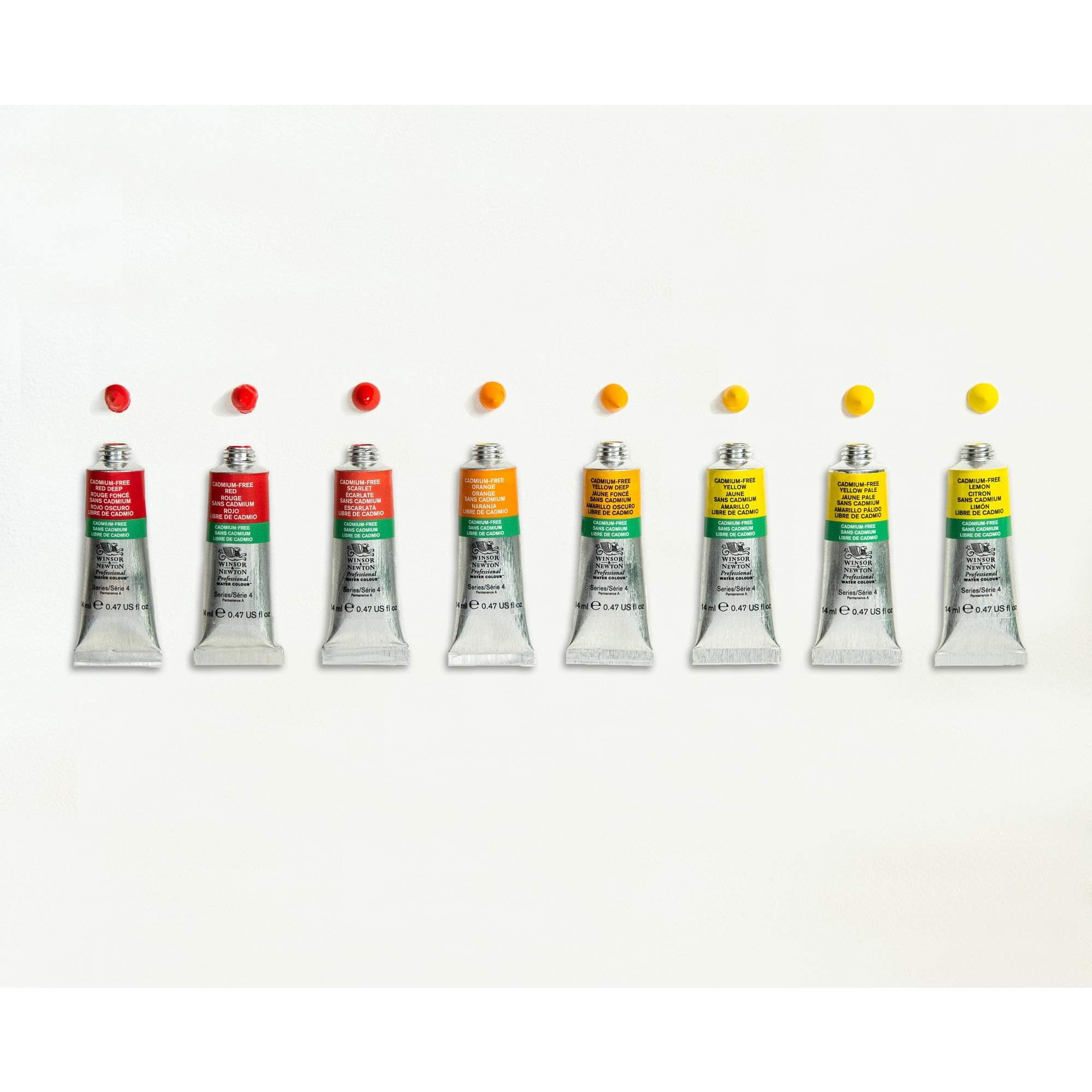 Winsor & Newton Professional Watercolor, 14ml, Cadmium-Free Scarlet