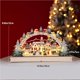 thumbnail image 2 of Kearding Wood Christmas House Light Up LED Scene Powered Favors Party Xmas Table Decor Forest Battery Village for Window Kits de decoración para fiestas, 2 of 6
