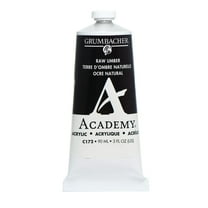 Grumbacher Academy Acrylic, 90ml Tube, Raw Umber