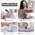 thumbnail image 4 of Vacuum Seal Bags for Clothing , 9 Pack Vacuum Storage Bags for Luggage, Compression Packing Bags with Electric Pump, Space Saver Bags, 4 of 7