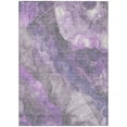 thumbnail image 2 of Addison Rugs Chantille Indoor/Outdoor Transitional Floral Purple Machine Washable Rectangle Rug, 9' x 12', 2 of 7