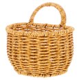 thumbnail image 5 of Milisten Hand Woven Storage Basket Household Sundries Container Imitation Rattan Storage Holder, 5 of 5