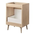 thumbnail image 5 of Modway Maverick 24" Wood Bathroom Vanity Cabinet in Oak and White, 5 of 11