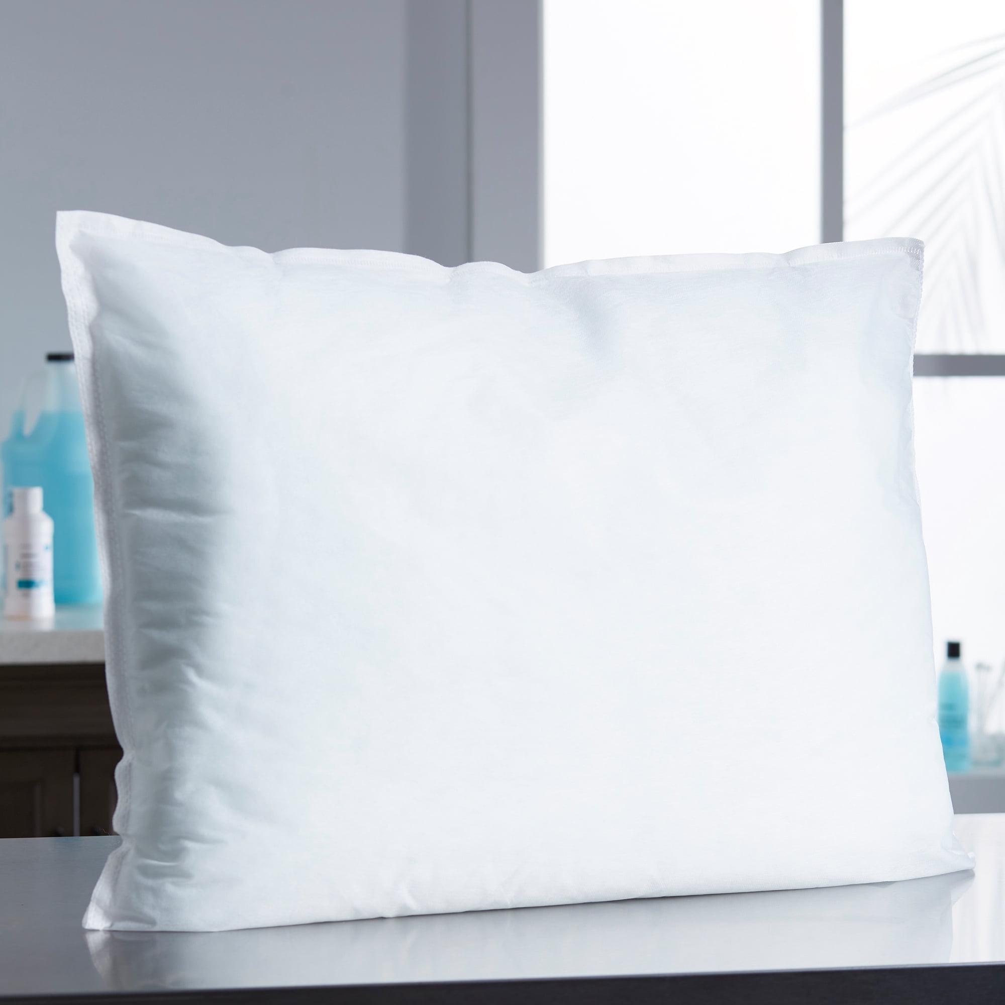 McKesson Disposable Bed Pillow - Standard Size Medical Pillows, 20 in x 26 in, 12 Ct