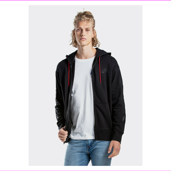 Levi's x Justin Timberlake Zip Hoodie Men,Black,Med