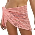 thumbnail image 4 of Women's Beach Skirt Cover up Short Sarong wrap Swimsuit Skirts Swimwear Beachwear, 4 of 8