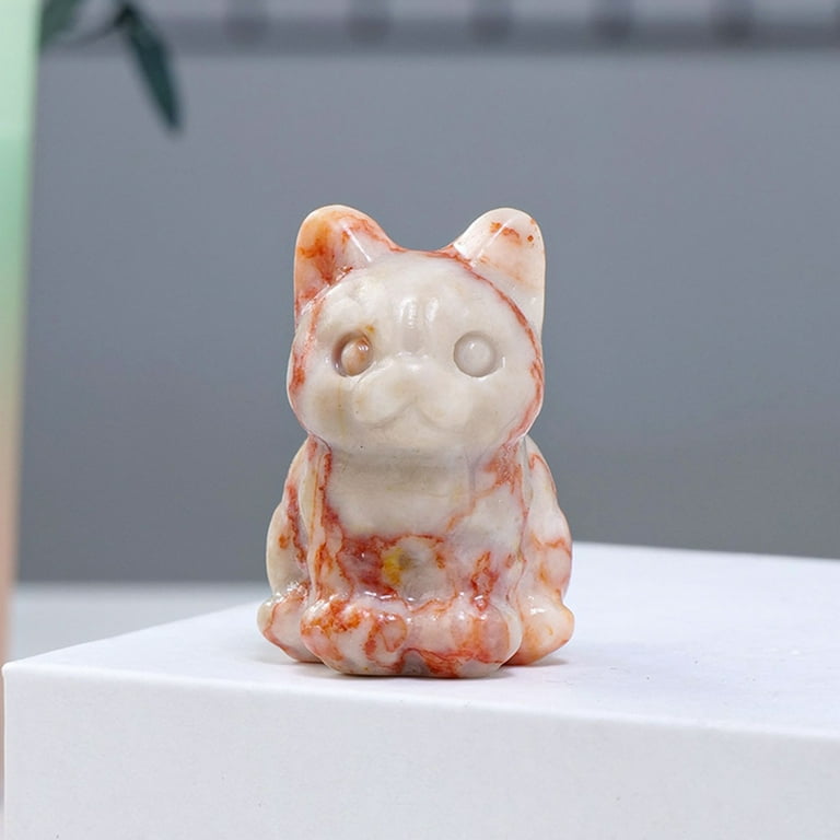 Chinese ceramic cat sale figurines