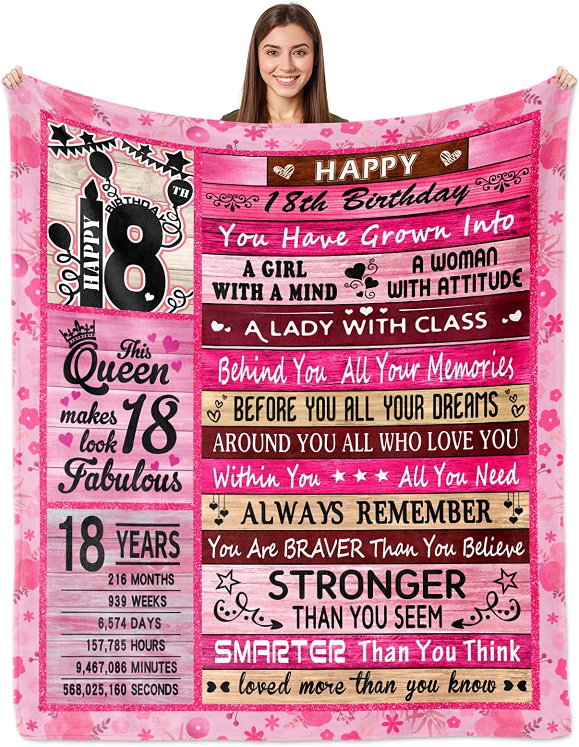 thinkstar Gifts for 10 Year Old Girl Blankets,10th Birthday Gifts for Girls,10 Year Old Girl Gift Ideas,10th Birthday Decorations fo