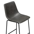 thumbnail image 6 of Diamond Sofa Barstool in Weathered Gray Finish - Set of 2, 6 of 17