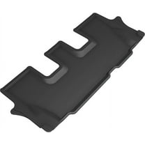 3D MAXpider Custom Fit Kagu Floor Mat (Black) Compatible with Kia Telluride 2020-2025 - Third Row