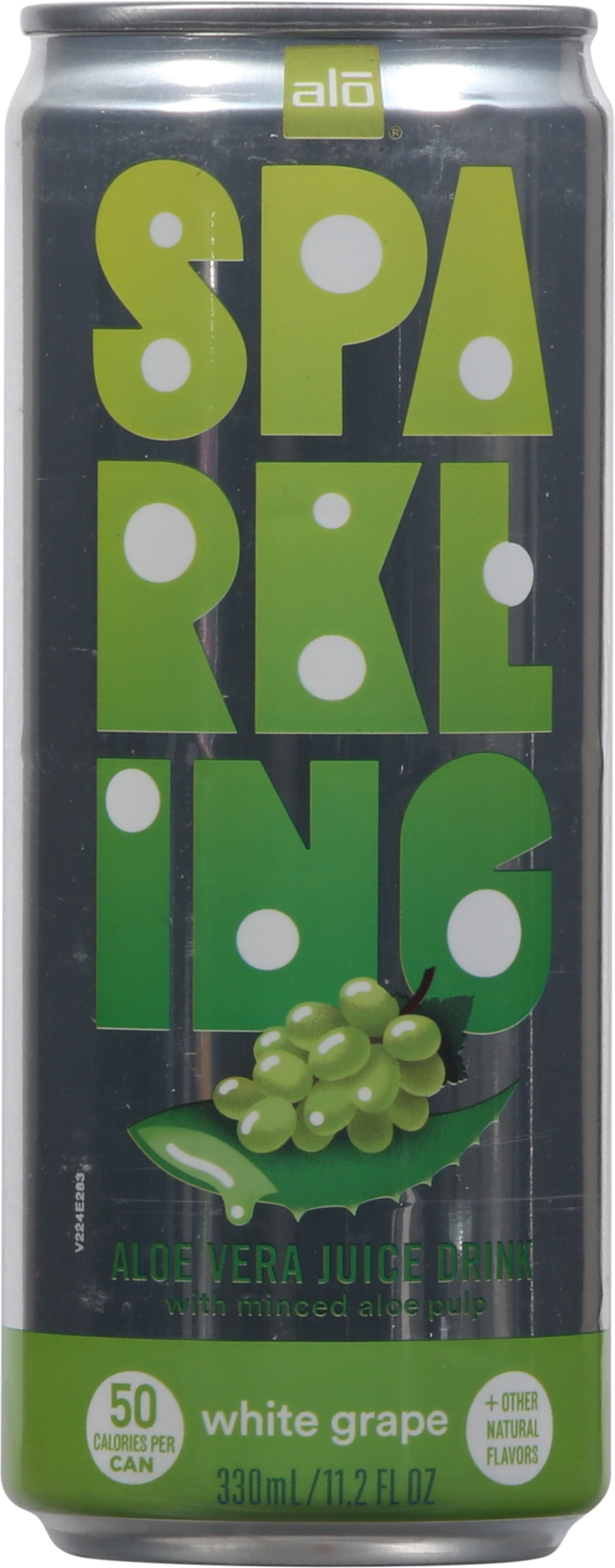 Alo - Juice Aloe Sparkling White Grape, 11.2fo | Pack of 12