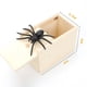 thumbnail image 2 of Caja de madera de araña, juguete de miedo para saltar, juguete sorpresa reutilizable, broma para chico, regalo para Amigo, 2 of 9