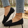 thumbnail image 6 of Miluxas Flats Shoes for Women Slip on Round Toe Comfortable Women's Flats Ballet Flats Shoes Loafers Black 8.5(41), 6 of 9