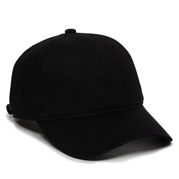Outdoor Cap GWT-111SB Garment Washed Cotton Twill-Black