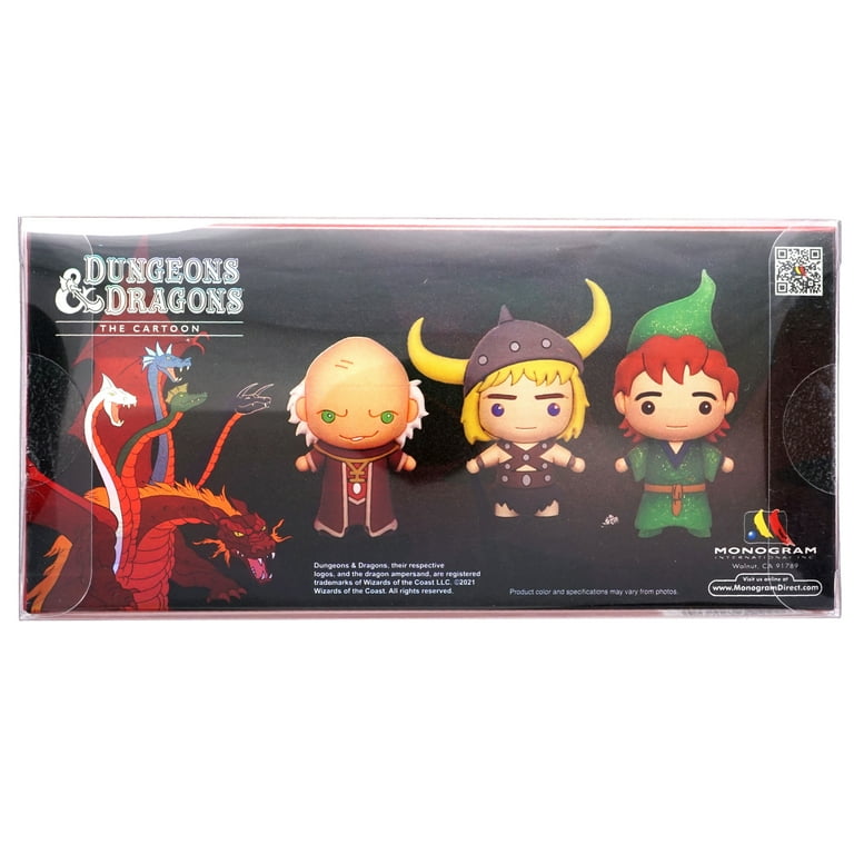 Dungeons Dragons 3D Bag Clips 3 Pack Walmart Exclusive