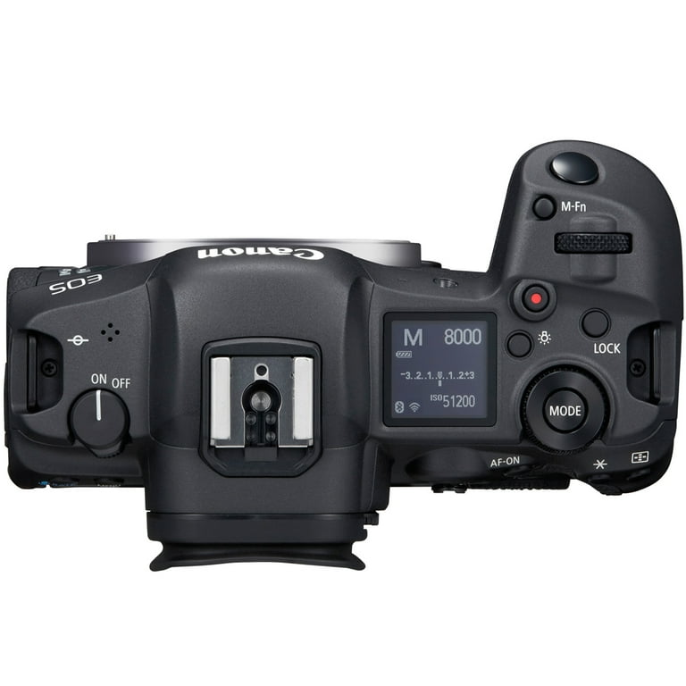 Canon EOS R5 Mirrorless Camera Body + 128GB CFexpress Card + 128GB Card + Card Reader Canon EOS R5 Mirrorless Camera Body + 128GB CFexpress Card + 128GB Card + Card Reader