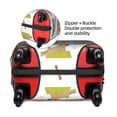 thumbnail image 4 of Kll Yoga Dogs Poses Luggage Cover Suitcase Cover Suitcase Protector (Luggage not included)-Large, 4 of 8