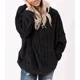 thumbnail image 5 of Sudadera De Felpa Holgada Con Capucha Y Cordón Para Mujer, 5 of 8