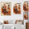 thumbnail image 4 of Designart "D. Eisenhower President Dwight wall art" President/Political Floater Framed Canvas Print, 4 of 7