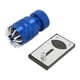 thumbnail image 4 of Herramienta de reparación y reemplazo de vidrio de reloj de acero al cromo vanadio, antideslizante y retráctil, color azul, 4 of 12