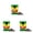 Yellow 3PCS, variant on Water Soluble Soil All Purpose Flower Garden Potting Mix Soil for Indoor Outdoor Quick Drain Flowers, Vegetables, Trees, Shrubs, Roses, Houseplants, 100G, 1/2/3/4/6 PCS