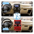 thumbnail image 3 of Juego de embellecedor de cubierta de consola Central de Panel de interruptor de aire acondicionado rojo Unique Bargains para Jeep Wrangler 2011-2017, 3 of 7