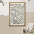 thumbnail image 3 of HFDF Canvas Print Wall Art Distressed Tan Grunge Geometric Pattern Abstract Shapes Illustrations Modern Art Contemporary Relax/Calm for Living Room, Bedroom, Office - Natural 12x16inch Framed, 3 of 6