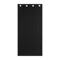 thumbnail image 4 of Mainstays Black Solid Blackout Grommet Single Curtain Panel, 30" W x 63" L, 4 of 10