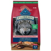 Blue Buffalo Wilderness Adult Grain-Free Dry Dog Food with Natural Ingredients, Salmon, 24-lb. Bag