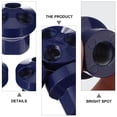 thumbnail image 2 of WESIEVYA 4Pcs Aluminum Air Compressor Splitter Square Blue for Industrial Use Air Distribution Block, 2 of 8