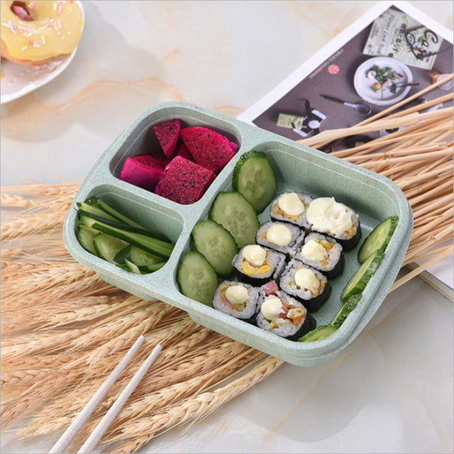 Microwave Bento Lunch Box Picnic Food Fruit Container Storage Box For Kids Adult