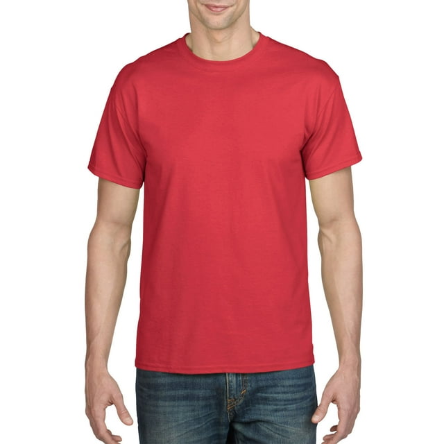 Gildan Mens DryBlend T-Shirt, 3XL, Red