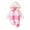 Red, variant on Kogui Newborn Snowsuit Girl Newborn Baby Outfit Suit Fleece Jumpsuit Romper Hooded Winter Clothes Snowsuit Coat for Infant Girls Boys 18 24 Months (White,18-24 Months)
