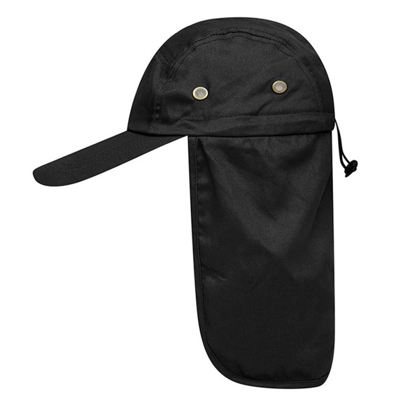 UDIYO Peaked Hat Unisex Breathable Space-saving Washable Foldable Portable Baseball Hat Neck Protection Camping Climbing Hat for Travel