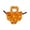 Orange, variant on Breathable Mesh Chicken Saddle Soft Poultry Vest Anti Injury Jacket Duck Goose Protector（Orange）