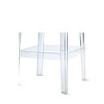 thumbnail image 3 of Ghost Stool 26 " Clear Plastic Acrylic Dining Chair Bar Stool, 3 of 3