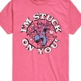 thumbnail image 2 of Marvel Spider-Man - Valentine I'm Stuck On You - Toddler And Youth Short Sleeve Graphic T-Shirt, 2 of 4