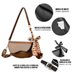 thumbnail image 2 of Bolsa De Sillín Crossbody Bandolera Moda Vintage Para Dama Xtellar negro, 2 of 3