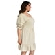 thumbnail image 2 of Vestido de lino Roman Fashion Tallas Extras 4272 Beige 44, 2 of 6