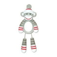 thumbnail image 5 of Ornaments by Elves Personalized Sock Monkey Ornament Animal Christmas Tree Decorations 2024 .25lbs, 5 of 10