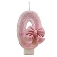 thumbnail image 5 of 1xPink Number Birthday Candles Extended Big Number Topper Cake Decoration A3W8, 5 of 9