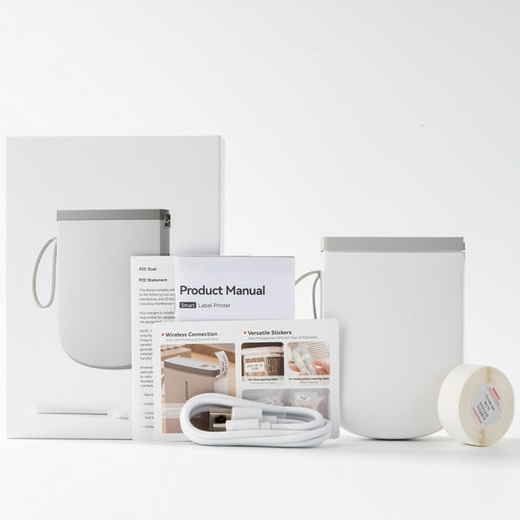 Zeiwohndc Portable Label Maker Machine With Tape D11 Thermal Label Printer