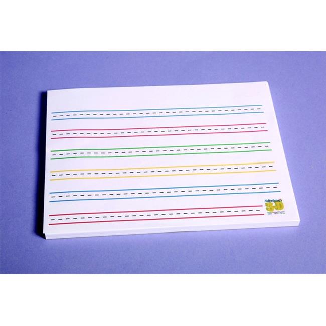Abilitations 4-Color Raised ColorCue Paper Pack of 50