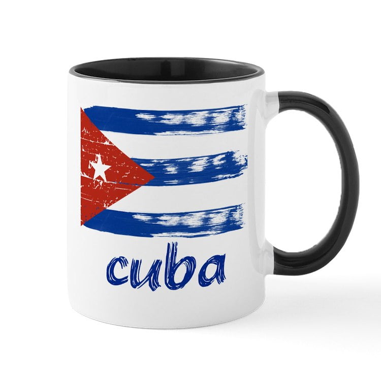 CafePress Cuba Mug 11 oz Ceramic Mug Novelty Coffee Tea Cup