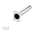 thumbnail image 3 of Tenedor de la caña de pescar 205mm Profundidad 42 mm Diámetro interno Polidado Pole Embedded Pole Bote de velero Yate Soporte deportes Watersports con tornillos tipo 1 Eigraketly OD002760-01, 3 of 7