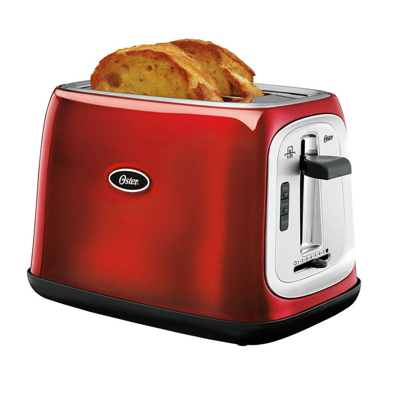 Oster 6544RD-053 Pop Up 2 Slice Toaster, Red 220V