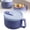 C, variant on Ramen Bowl With Handles,1500ml/50oz,Plastic Ramen Bowl with Lid,Microwavable,12.99"×9.84",1PC,Red