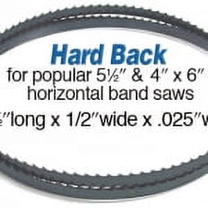 UPC: 0012373718642 | Olson Saw HEHB Band Saw Blade 1/2 by 1/2 by .025 inch  18 WAVY 64-1/2