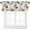 Bohemiancom76967, variant on Valances for Windows, Ethnic Tribal Turkish Retro Flower Abstract Geometric Kitchen Window Valances Rod Pocket Valances Curtains for Living Room Bathroom 54 x 18 Inch, 1 Panel
