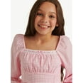 thumbnail image 3 of Justice Girl's Peplum Pretty Top, Sizes XS - XLP, 3 of 7